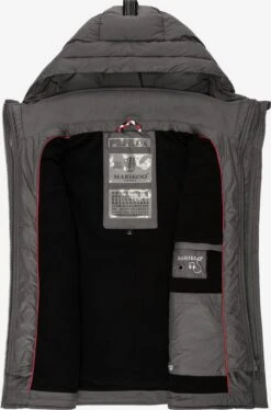 Marikoo Vestes Sans Manches Gilet Taisaa Femme Gris Foncé -Veste Mode 013efa318f05579eef25687f4ee76404