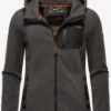 Marikoo Vestes Dextérieur Veste En Polaire Mount Iwaki Femme Anthracite