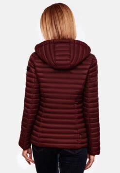 Marikoo Vestes De Mi-saison Veste Mi-saison Asraa Femme Bordeaux -Veste Mode 02f98ab1f68c111d7c1d5305123519f8