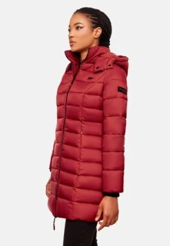 Marikoo Manteaux Courts Manteau D’hiver Abendsternchen Femme Rouge Sang -Veste Mode 03088db2204abc6c2f48745793607d6f