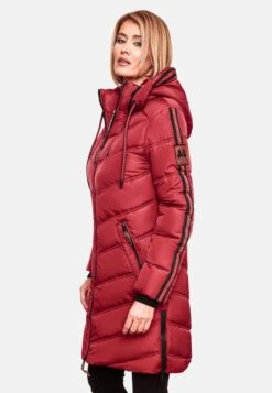 Marikoo Manteaux Dhiver Manteau D’hiver Armasa Femme Rouge / Rouge Sang -Veste Mode 04cbad77f98c080987170c78d4bbae97