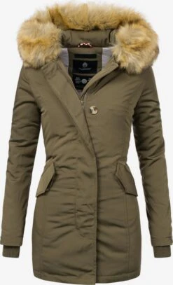 Marikoo Parkas Parka D’hiver Karmaa Femme Kaki