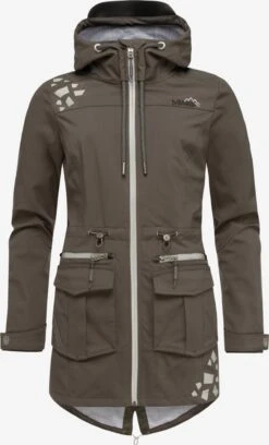 Marikoo Vestes Dextérieur Veste Fonctionnelle Ulissaa Femme Gris / Taupe -Veste Mode 073ce137c34994873ea30a3c60e6ef33