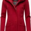 Marikoo Manteaux Dhiver Manteau D’hiver Maikoo Femme Rouge Rubis -Veste Mode 07c62112ed5647f19f035b0768269c28