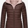 Marikoo Vestes Dextérieur Veste Fonctionnelle Femme Caramel -Veste Mode 08554bdd62a6af84719f6974142dcd8a