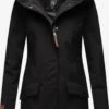 Marikoo Manteaux De Pluie Manteau Fonctionnel Mayleen Femme Noir