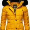 Marikoo Vestes Dhiver Veste D’hiver Qesraa Femme Jaune