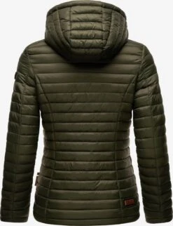 Marikoo Vestes De Mi-saison Veste Mi-saison Asraa Femme Olive -Veste Mode 09adaad1396af9a26925cfa5258f9e49