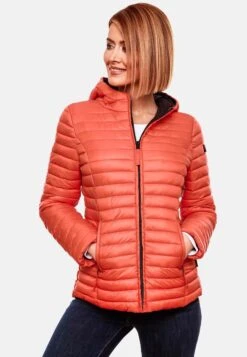 Marikoo Vestes De Mi-saison Veste Mi-saison Asraa Femme Corail -Veste Mode 09dc6845dec62b1bb572c5bc0b28f977