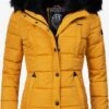 Marikoo Vestes Dhiver Veste D’hiver Lotusblüte Femme Jaune Dor