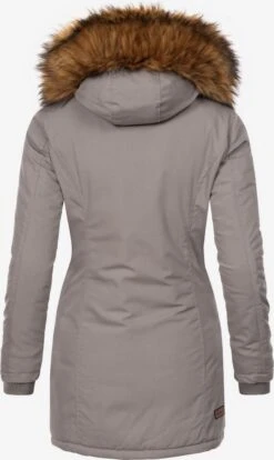 Marikoo Parkas Parka D’hiver Karmaa Femme Gris -Veste Mode 0b1baa399b996abc9d7b6bb3edd72b54