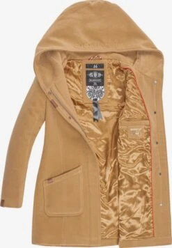 Marikoo Manteaux Dhiver Manteau D’hiver Maikoo Femme Caramel -Veste Mode 0b46286828a33299869ce36931a75294