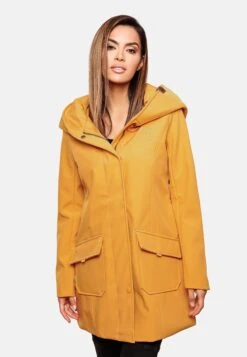 Marikoo Manteaux De Pluie Manteau Fonctionnel Mayleen Femme Jaune Dor -Veste Mode 0ba6ececcdc30beb76ad33d1e6d4bfca