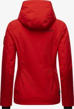 Marikoo Vestes De Mi-saison Veste Mi-saison Brombeere Femme Rouge -Veste Mode 0c25dd496daf4c8223311c160c580fe5