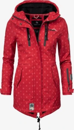 Marikoo Manteaux De Pluie Manteau Fonctionnel Zimtzicke Femme Rouge