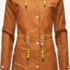 Marikoo Manteaux De Pluie Manteau Fonctionnel Femme Orange -Veste Mode 0e8b8b6523e902cbbde7bf7b6a5e69d1