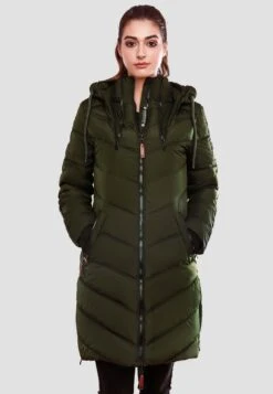 Marikoo Manteaux Dhiver Manteau D’hiver Armasa Femme Kaki -Veste Mode 0f17413d177699a2d479216e6db5bd39