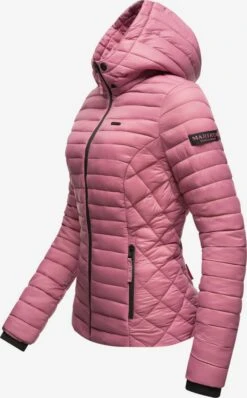 Marikoo Vestes De Mi-saison Veste Mi-saison Samtpfote Femme Rose -Veste Mode 0f7cb9ff8db5c5fef33438255f33ab6a