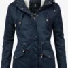 Marikoo Vestes Dhiver Veste D’hiver Manolya Femme Bleu Marine