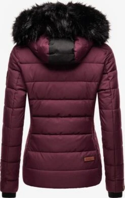 Marikoo Vestes Dhiver Veste D’hiver Unique Femme Lie De Vin -Veste Mode 106ab95a33833cf5cdbad31a19efc691