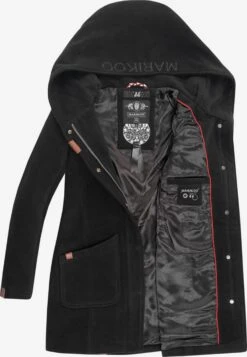 Marikoo Manteaux Dhiver Manteau D’hiver Maikoo Femme Noir -Veste Mode 13821cab404388dffc754b727a4cd9ee