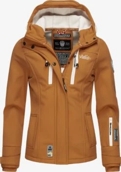 Marikoo Vestes De Mi-saison Veste Mi-saison Kleine Zicke Femme Caramel -Veste Mode 13ddd99e8147e0bbd15b7344960346d4