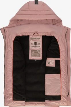 Marikoo Vestes Sans Manches Gilet Taisaa Femme Rose -Veste Mode 146567588982fd2da4b6cba24e06ca1e