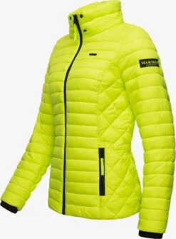 Marikoo Vestes De Mi-saison Veste Mi-saison Samtpfote Femme Vert Fluo -Veste Mode 149839f6614c0bc839e1111d3b5ceb30