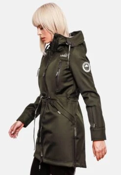 Marikoo Parkas Parka Mi-saison Femme Olive -Veste Mode 14e31f09c428d5bc4823f49f58473025