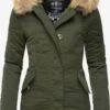 Marikoo Parkas Parka D’hiver Karmaa Femme Olive -Veste Mode 153173f5d5c14fde2c6adf19acea8066