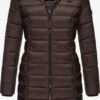 Marikoo Manteaux Courts Manteau D’hiver Abendsternchen Femme Chocolat