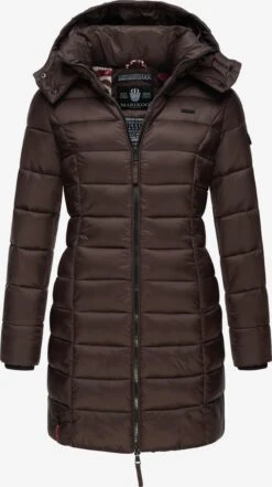 Marikoo Manteaux Courts Manteau D’hiver Abendsternchen Femme Chocolat