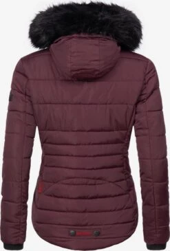 Marikoo Vestes Dhiver Veste D’hiver Lotusblüte Femme Bourgogne -Veste Mode 172240e0f0968f736fd441da14352275
