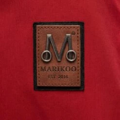 Marikoo Vestes De Mi-saison Veste Mi-saison Babetaa Femme Rouge Cerise -Veste Mode 1806636b47fe7cb6902b8298c9aef39b