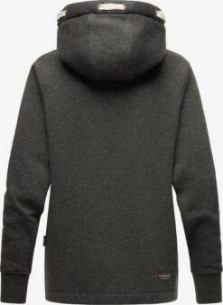 Marikoo Sweats à Capuche Sweat-shirt Airii Femme Gris -Veste Mode 196ceeb112820022995b7e9ced5af7fc