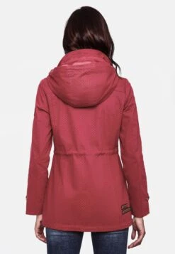 Marikoo Parkas Parka Mi-saison Nyokoo Femme Rouge / Bourgogne -Veste Mode 19885812ccef2d41d1b360f745d1056e