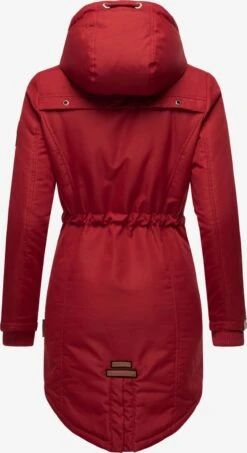 Marikoo Parkas Parka D’hiver Kamii Femme Rouge -Veste Mode 19e93c0179381ebd608a3ed2cec5e9da