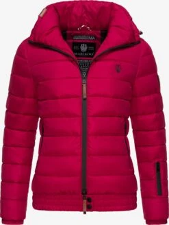 Marikoo Vestes Dhiver Veste D’hiver Poison Femme Framboise