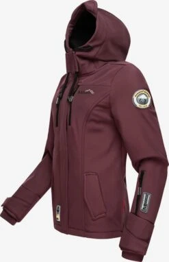 Marikoo Vestes De Mi-saison Veste Mi-saison Kleine Zicke Femme Rouge / Bordeaux -Veste Mode 1b4ae4b6836664dff93283191db512e4