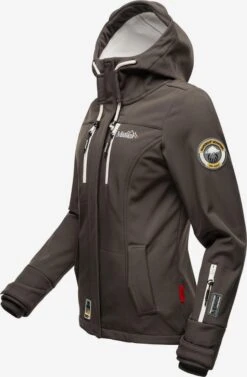 Marikoo Vestes De Mi-saison Veste Mi-saison Kleine Zicke Femme Anthracite -Veste Mode 1bb947050553a9b26363e9945b9ef567