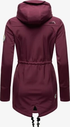 Marikoo Manteaux De Pluie Manteau Fonctionnel Zimtzicke Femme Bordeaux -Veste Mode 1bdca015aa940b5d8da25b87880da5ec