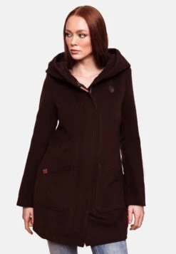 Marikoo Manteaux Dhiver Manteau D’hiver Maikoo Femme Chocolat -Veste Mode 1cea3fbe359854eea8912aecbfafba59