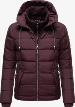 Marikoo Vestes Dhiver Veste D’hiver Taisaa Femme Lie De Vin