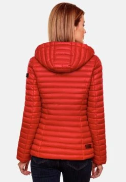 Marikoo Vestes De Mi-saison Veste Mi-saison Asraa Femme Rouge -Veste Mode 1ec5461bae85f2a297154f6ea4959253