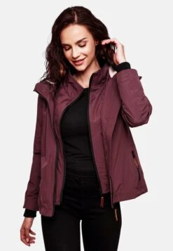 Marikoo Vestes Dextérieur Veste Fonctionnelle Erdbeere Femme Lie De Vin -Veste Mode 1f7abf84c594d315835386e5a9c9a466