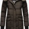 Marikoo Manteaux Dhiver Manteau D’hiver Chaskaa Femme Gris Basalte -Veste Mode 1fba2eea0df7dc3232cd3a14685ce1bb