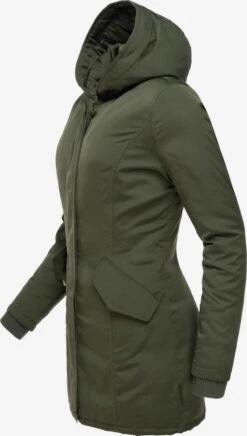 Marikoo Parkas Parka D’hiver Karmaa Femme Olive -Veste Mode 2007e77b118f9013c43798da47c0fa3e
