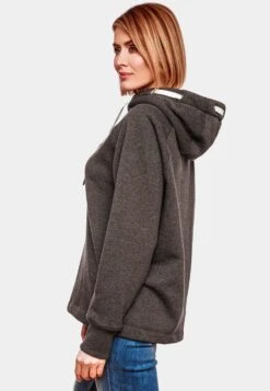 Marikoo Sweats à Capuche Sweat-shirt Airii Femme Gris -Veste Mode 23b2298e5a6fe7eb283a6ffe2fc41367