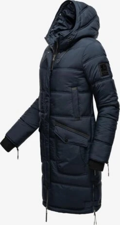 Marikoo Manteaux Dhiver Manteau D’hiver Chaskaa Femme Bleu Marine -Veste Mode 261535b755593e2dce5858e7c2c4902a