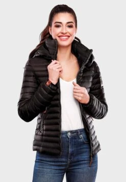 Marikoo Vestes De Mi-saison Veste Mi-saison Löwenbaby Femme Noir -Veste Mode 27588123422bdad60685218b6d421e93